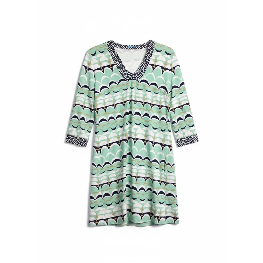 J. McLaughlin Shift Dress Women Medium Mint Green Catalina Cloth